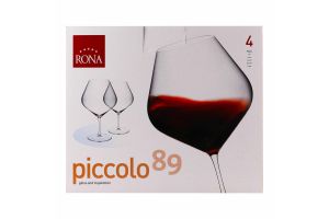 Набор бокалов для вина 890мл №7609 Piccolo 89 Rona 4шт