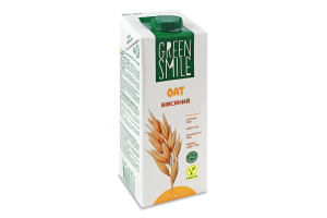 Напій вівсяний ультрапастеризований збагачений кальцієм Green Smile т/п 1л