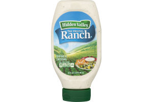 Hidden Valley Original Ranch Dressing, Easy Squeeze Bottle, 20 Ounces