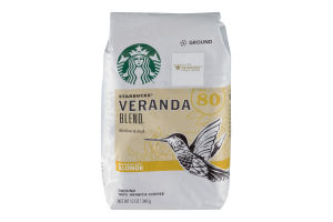 Starbucks Ground 100% Arabica Coffee Veranda Blend Blonde