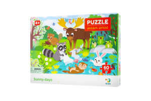 Пазл для дітей від 4років 23х32см №300412 Sunny days Season series Dodo 60ел