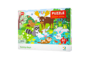 Пазл для дітей від 4років 23х32см №300412 Sunny days Season series Dodo 60ел