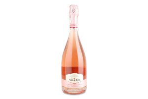 Вино игристое 0.75л 10-13.5% розовое полусухое натуральное Rose Special edition Shabo бут