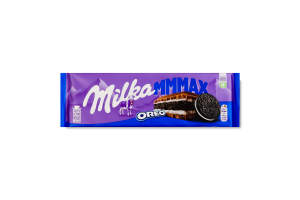 Шоколад молочний з начинкою зі смаком ванілі та печивом Oreo Mmmax Milka м/у 300г