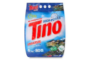 Порошок пральний Гірське джерело універсальний 6кг Тіно