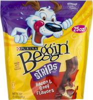 Purina Beggin' Strips Bacon & Beef Flavors