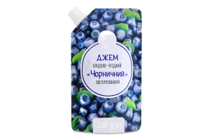 Джем Семерка 230 г д/пак. Чорниця