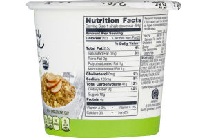 Nature's Promise Organic Instant Oatmeal Apple Cinnamon