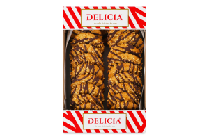 Печенье сдобное с декором Альпийское Delicia к/у 320г