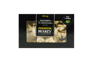 Пельмені Зі свининою Premium Makey к/у 450г