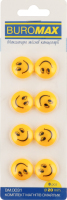 Магніт Smile 20мм 8шт Buromax