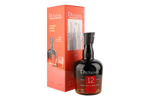 Ром Dictador Gift Set D12 0,7л +склянка