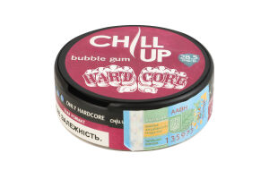 Подушечки нікотиновмісні безтютюнові Chill Up Hardсore Bubble gum 21шт