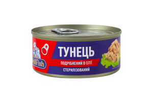 Тунець подрібнений в олії WellFish з/б 160г
