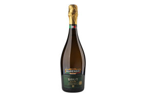 Вино ігристе 0.75л 11% біле сухе виноградне Cuvee Brut Marengo пл