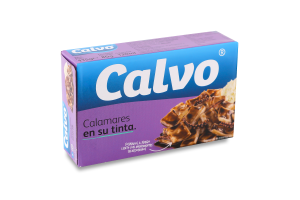 Кальмари шматочками у власному чорнилі Calvo к/у 115г