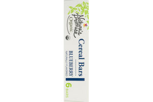 Nature's Promise Organic Cereal Bars Blueberry - 6 CT