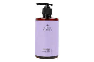 Мило рідке Pastel Essence Amethyst Bloom парфумоване 450г з дозатором Fiore Bianca
