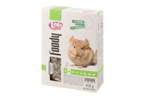 Корм д/шиншил 450г Lolo Pets