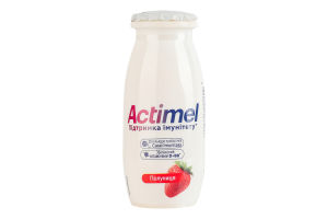 Продукт кисломолочный 1.4% Клубника Actimel п/бут 100г