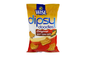 Wise Dipsy Doodles Wavy Corn Chips Original