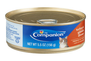 Companion Cat Food Turkey & Giblets Dinner