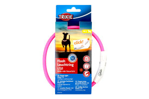 Нашийник для собак №12707 45см M-L USB Flash Light Trixie 1шт