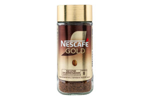 Кофе растворимый сублимированный Gold Nescafe с/б 95г