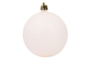 Прикраса ялинкова Куля Побажання Блиск 80мм 31588