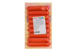 Сосиски Підкопчені Глобино 1с в/у 325г