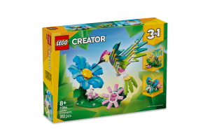 Конструктор для дітей від 8років №31384 Colorful hummingbird Creator Lego 312ел