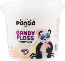 Вата солодка Фруктовий мікс 30г відро Панда