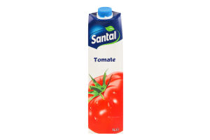 Сок восстановленный пастеризованный томатный Santal т/п 1л