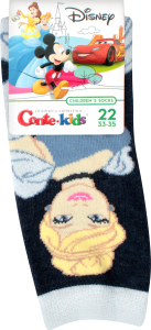 Шкарпетки дит. CK DISNEY (принцеси) 17С-138СПМ, р.22, 388 темно-синій