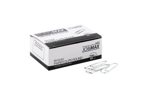 Скрепки Buromax оцинкованные круглые 25мм