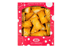 Вироби кондитерські борошняні листкові Марцелик з родзинками Lukas к/у 300г