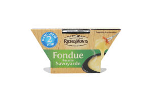 Сыр плавленый 46% Фондю мини Riches Monts к/у 150г