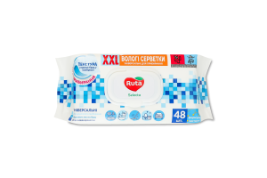 Серветки вологі господарчі універсальні Selecta Ruta 48шт