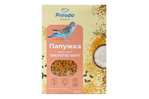 Корм Папужка 500 г Йод+кокос New