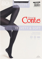 Колготки жіночі Conte elegant Velvety&Soft Episode 80den 2 nero
