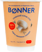Крем-суп грибний швидкого приготування Bonner ст 50г