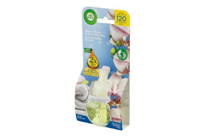 Флакон сменный к электрическому ароматизатору воздуха Утренняя свежесть и цветы орхидеи Air Wick 19мл