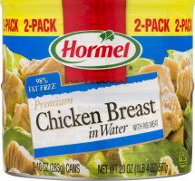 Hormel Premium Canned Chunk Chicken Breast in Water, 10 Ounce (Pack of 2)