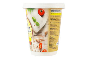 Пюре картопляне з часником та кропом Сто пудів ст 40г