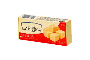 Продукт сырный 35% молокосодержащий плавленый Дружба Laktika м/у 64г
