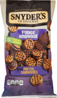 Snyder's of Hanover Filled Pretzel Sandwiches Fudge Brownie