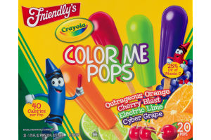 Friendly's Crayola Color Me Pops - 20 CT