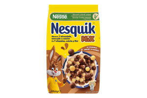 Завтрак сухой с витаминами и минеральными веществами Mix Nesquik м/у 375г