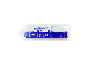 Набор для путешествий Mint + Blackcurrant Solident 4шт