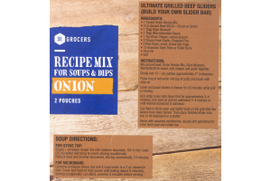 SE Grocers Recipe Mix For Soups & Dips Onion - 2 CT